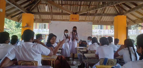 A program to raise awareness about continuing education and children's well-being in Homagama Matthegoda Vidyadipa Vidyalaya (2022-11-29)